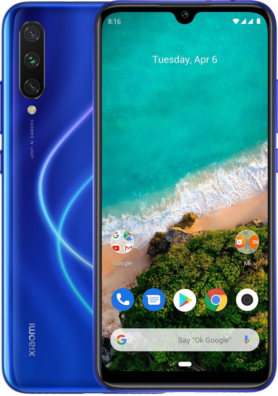 Купить Смартфон Xiaomi Mi A3 4/128 ГБ синий в Ижевске. Смартфон Xiaomi ...