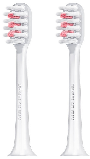 Купить Сменные насадки для зубной щетки DR.BEI 4D Clean S7/S01 2шт .