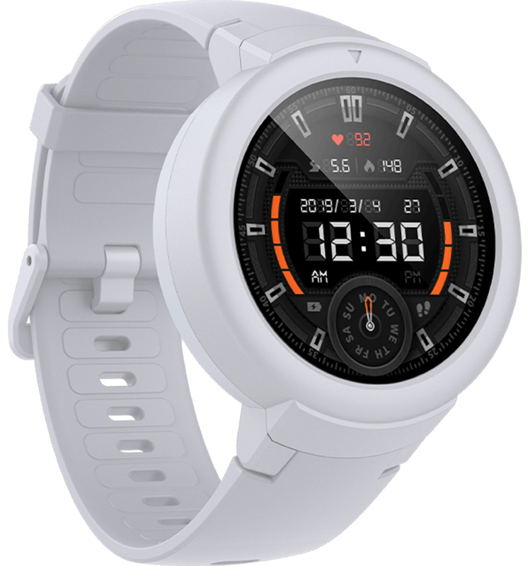 Купить Смарт-часы Xiaomi Amazfit Verge Lite белый с белым ремешком в ...