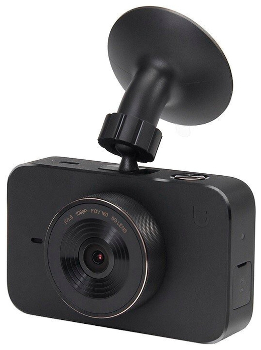 Автомобильный видеорегистратор Xiaomi Mi Dash Cam 1S черный QDJ4032GL