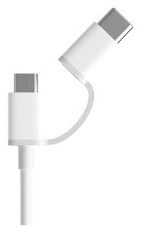 Кабель Xiaomi Micro-USB to Type-C Mi 2-in-1 USB Cable (30см) SJV4083TY