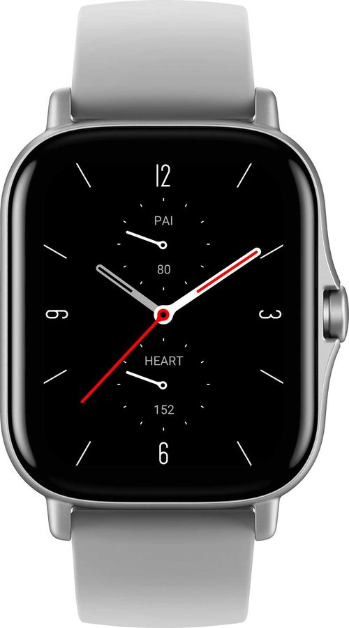 Смарт-часы Amazfit GTS 2 серебристый с серым ремешком