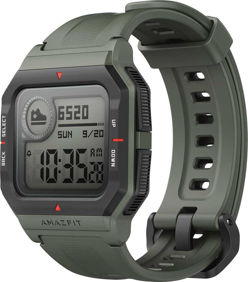 Смарт-часы Amazfit Neo зеленый с зеленым ремешком