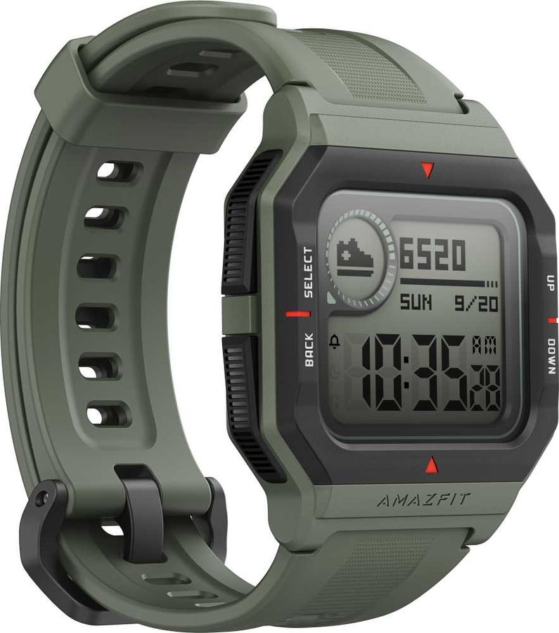 Смарт-часы Amazfit Neo зеленый с зеленым ремешком