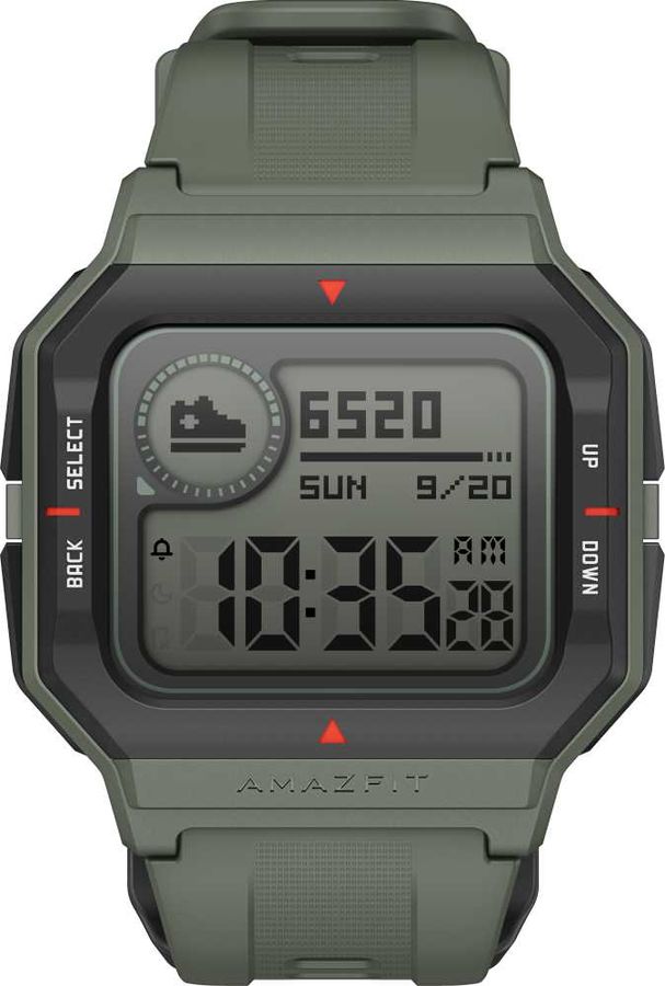 Смарт-часы Amazfit Neo зеленый с зеленым ремешком
