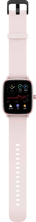 Смарт-часы Amazfit GTS 2 mini розовый с розовым ремешком