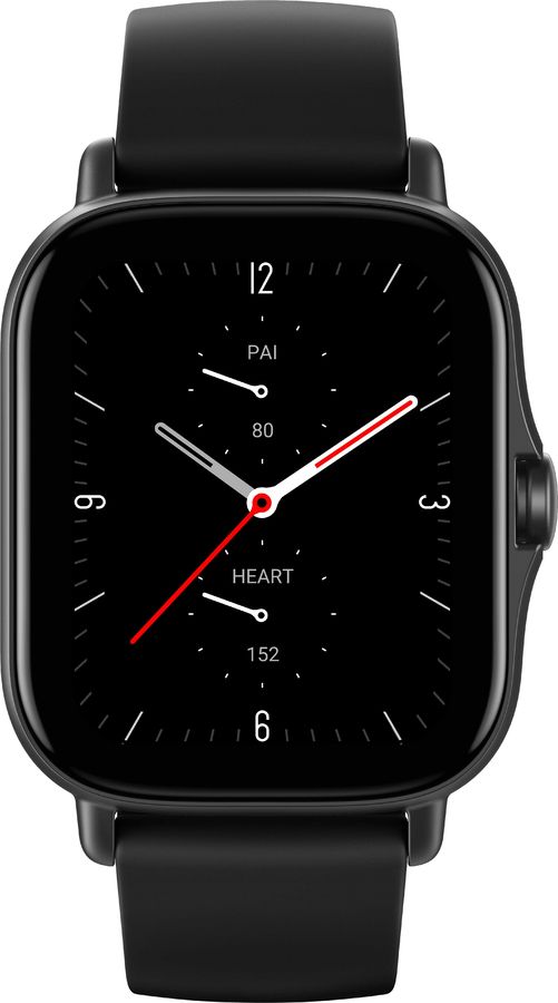 Смарт-часы Amazfit GTS 2e черный с черным ремешком