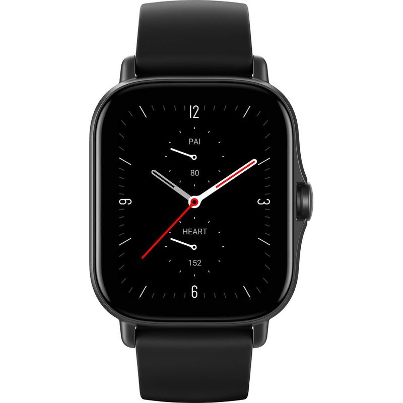 Смарт-часы Amazfit GTS 2e черный с черным ремешком