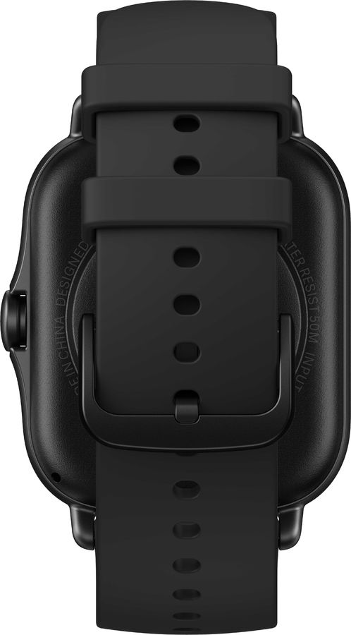 Смарт-часы Amazfit GTS 2e черный с черным ремешком