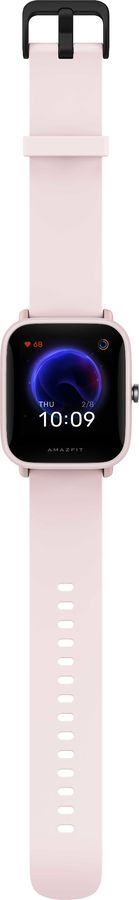 Смарт-часы Amazfit Bip U Pro розовый с розовым ремешком