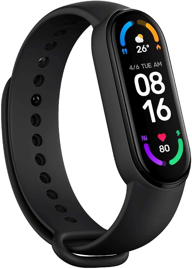 Фитнес-браслет Xiaomi Mi Smart Band 6 черный BHR4951GL