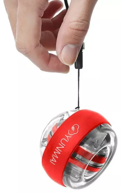 Тренажер кистевой Yunmai Powerball красный