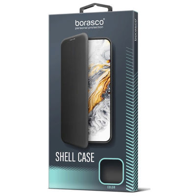Чехол для смартфона BoraSCO Shell Case для Xiaomi Redmi 9 черный