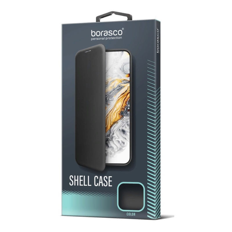 Чехол для смартфона BoraSCO Shell Case для Xiaomi Redmi Note 9 зеленый