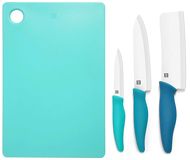 Набор кухонных ножей c разделочной доской Huo Hou Ceramic Knife HU0020
