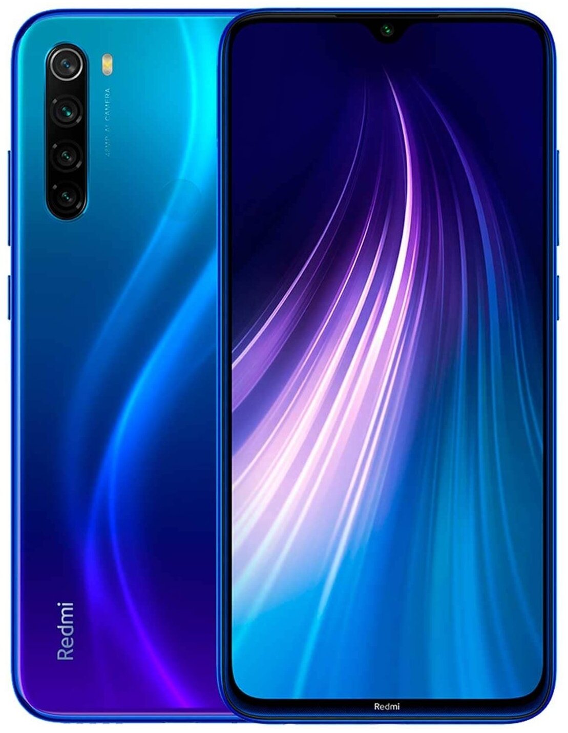 Смартфон Xiaomi Redmi Note 8 2021 4/64 ГБ синий