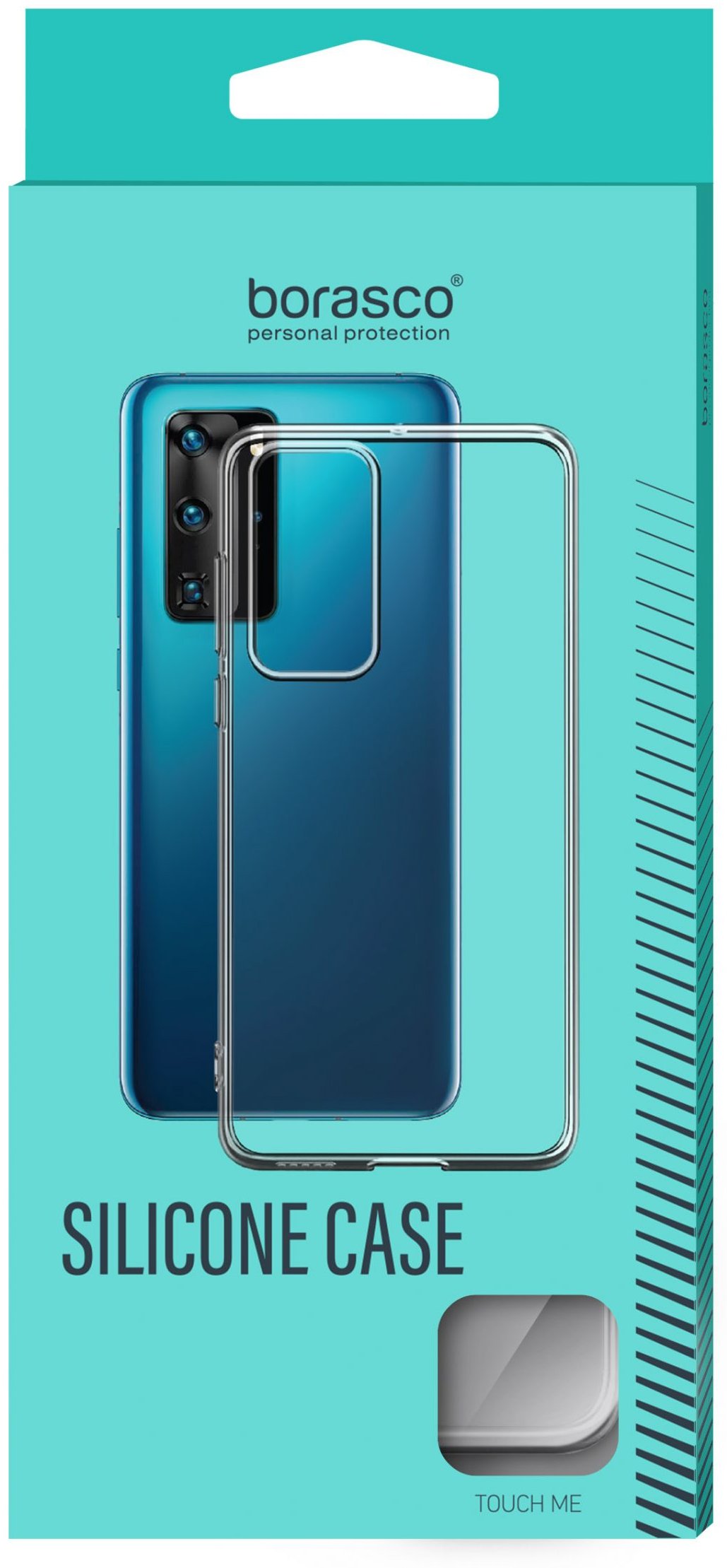 Чехол для смартфона BoraSCO Silicone Case для Xiaomi Redmi 9C прозрачный