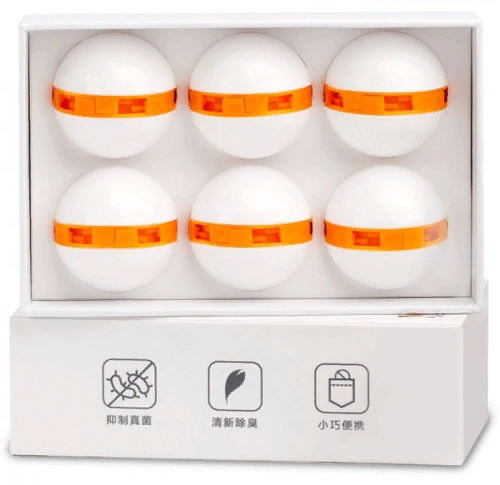 Дезодорант шарик для обуви Clean-n-Fresh Ball (6шт) 