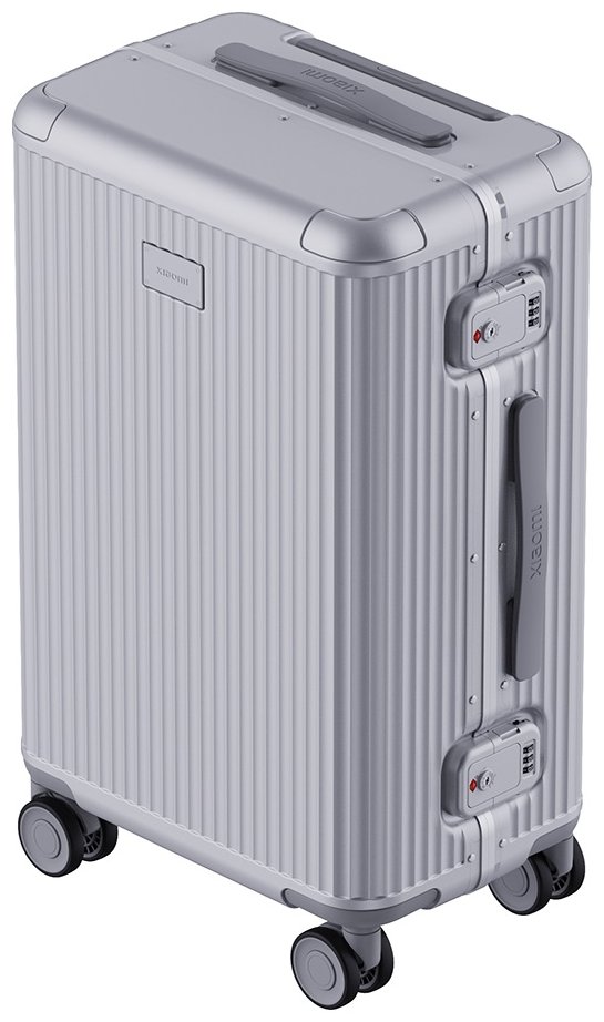 Чемодан Xiaomi Aluminum Frame Luggage 24" серебристый BHR9078GL