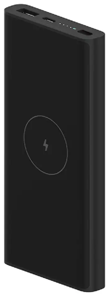 Портативный аккумулятор Xiaomi 10W Wireless Power Bank 10000 mAh черный BHR5460GL