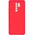 Чехол для смартфона BoraSCO Microfiber для Xiaomi Redmi 9A красный