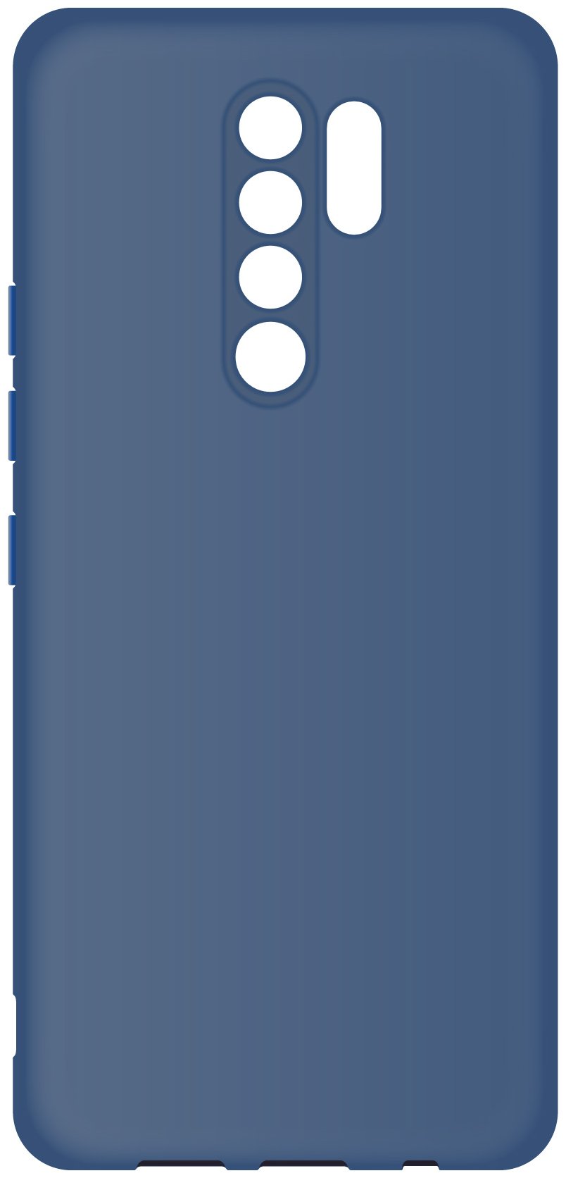 Чехол для смартфона BoraSCO Microfiber для Xiaomi Redmi 9t синий