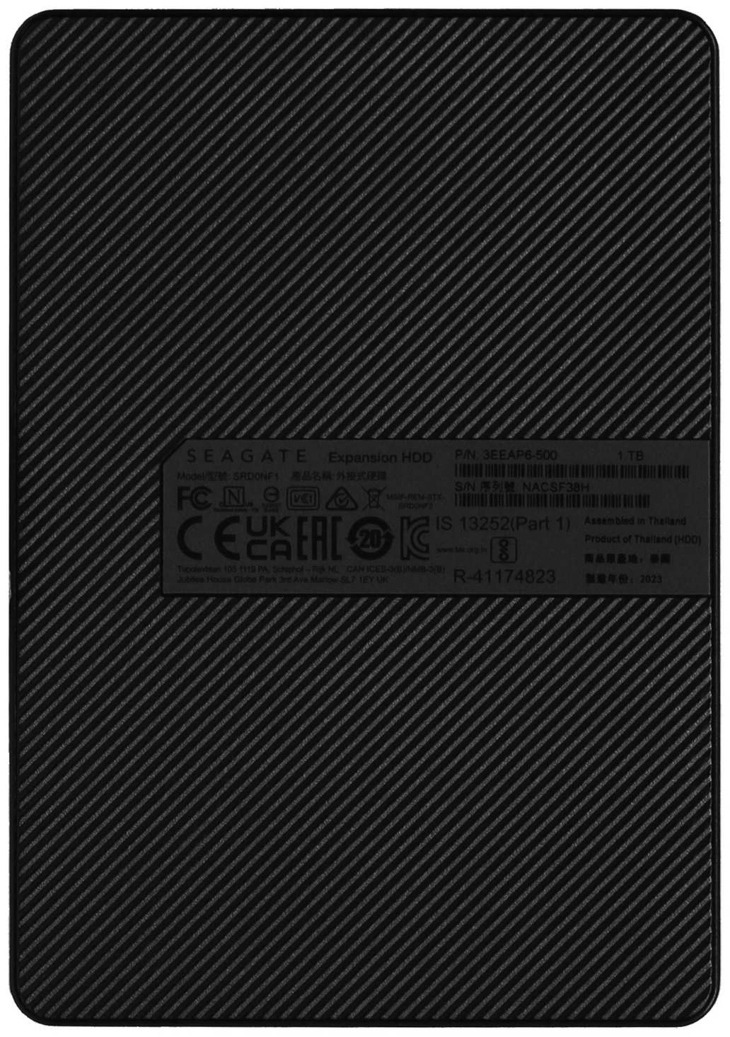 Внешний HDD 1Tb Seagate Expansion Portable Drive черный STKN1000400