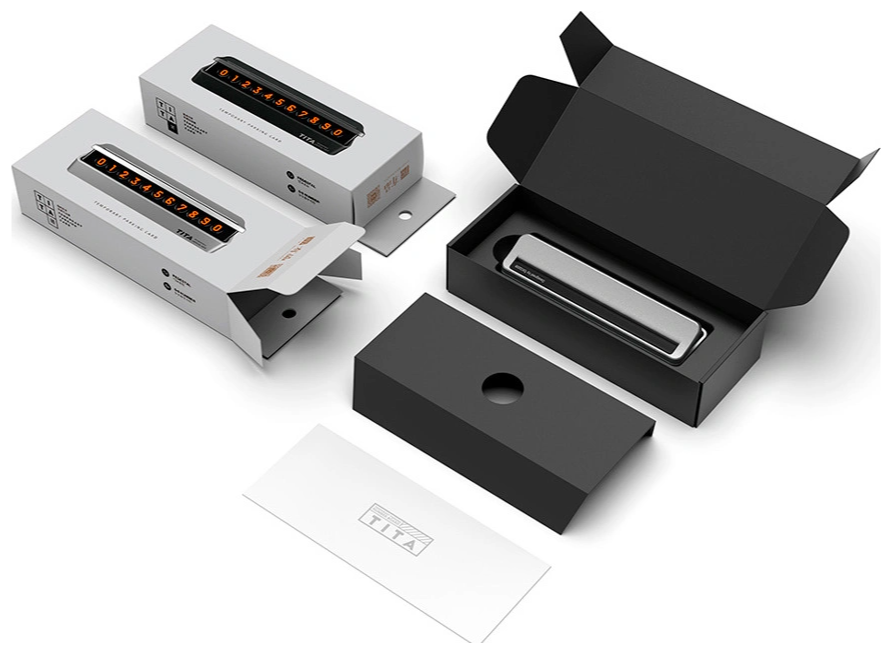 Временная карта парковки Bcase TITA Temporary Parking Card черный