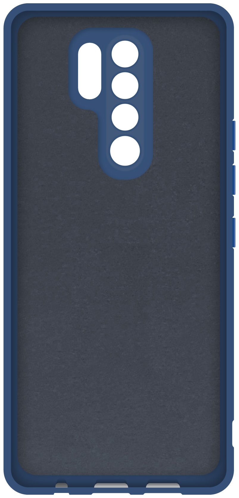 Чехол для смартфона BoraSCO Microfiber для Xiaomi Redmi 9t синий