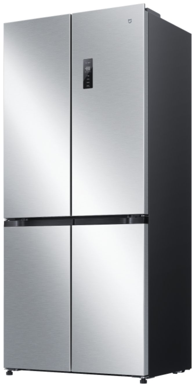 Холодильник с морозильником Mijia Refrigerator Cross Door 451L серебристый LTP4615RU 