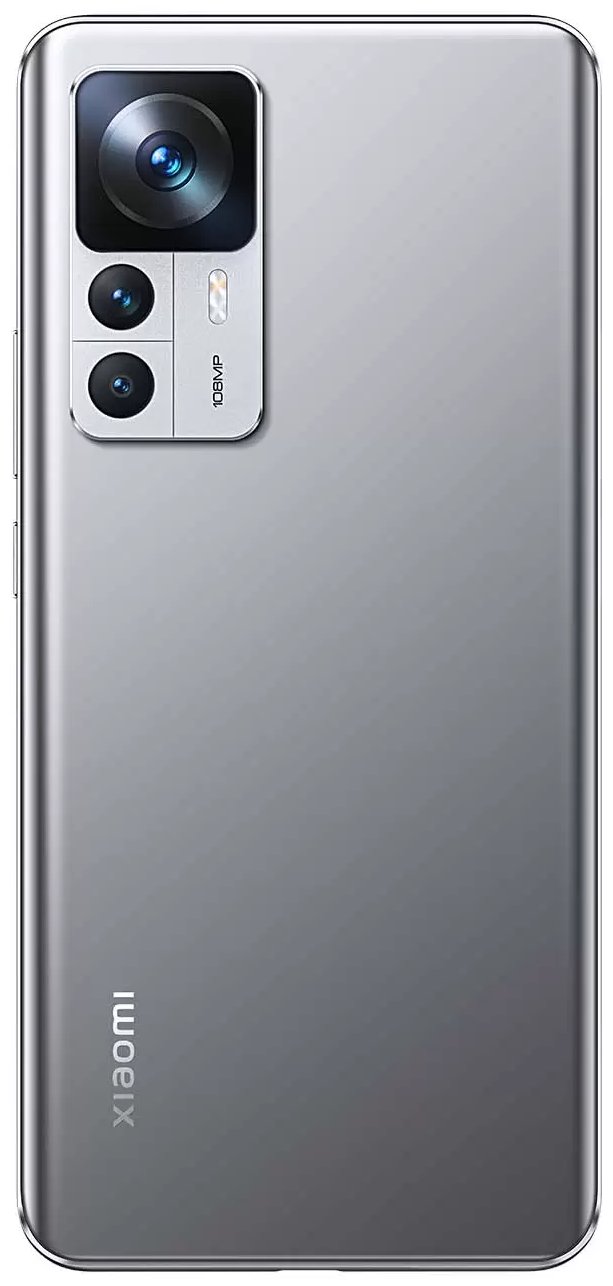 Смартфон Xiaomi 12T 8/128 ГБ серебристый