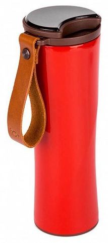 Термокружка Kiss Kiss Moka Smart Cup Oled 430ml красный