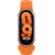 Ремешок для фитнес браслета Xiaomi Smart Band 8 Silicone Strap оранжевый BHR7312GL