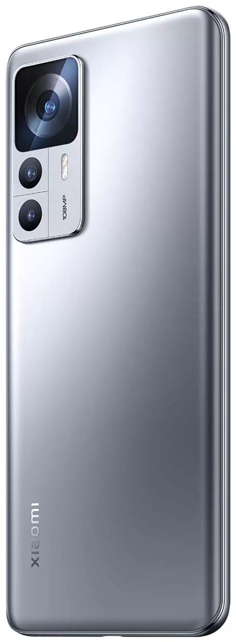 Смартфон Xiaomi 12T 8/128 ГБ серебристый