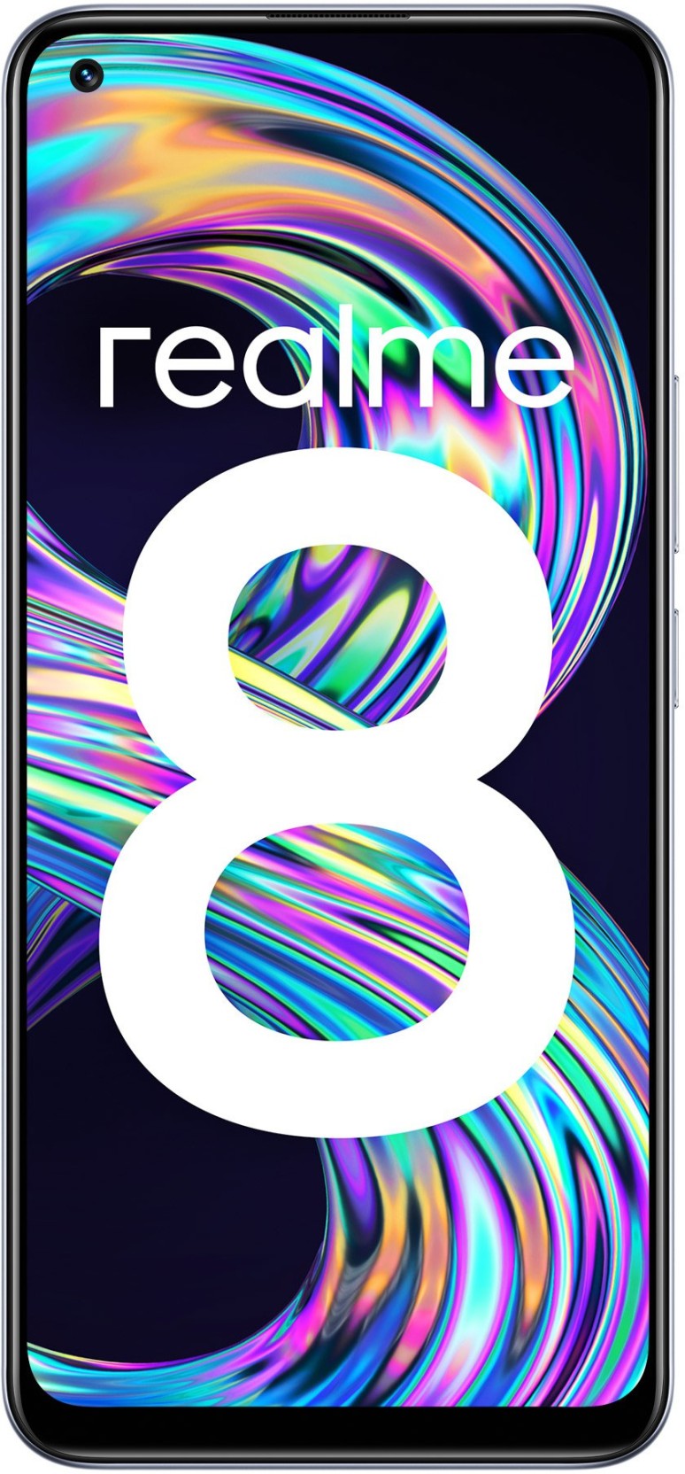 Смартфон realme 8 6/128 ГБ серебристый