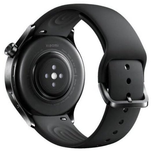 Смарт-часы Xiaomi Watch S1 Pro черный с черным ремешком BHR6013GL