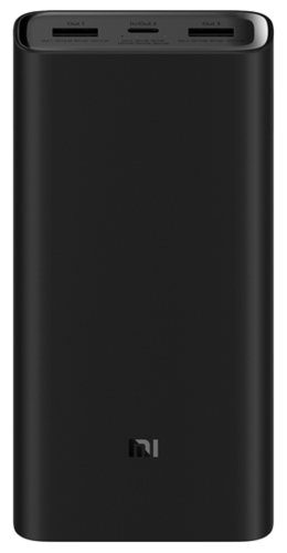 Портативный аккумулятор Xiaomi Mi Power Bank 3 Bank 3 10000 mAh черный
