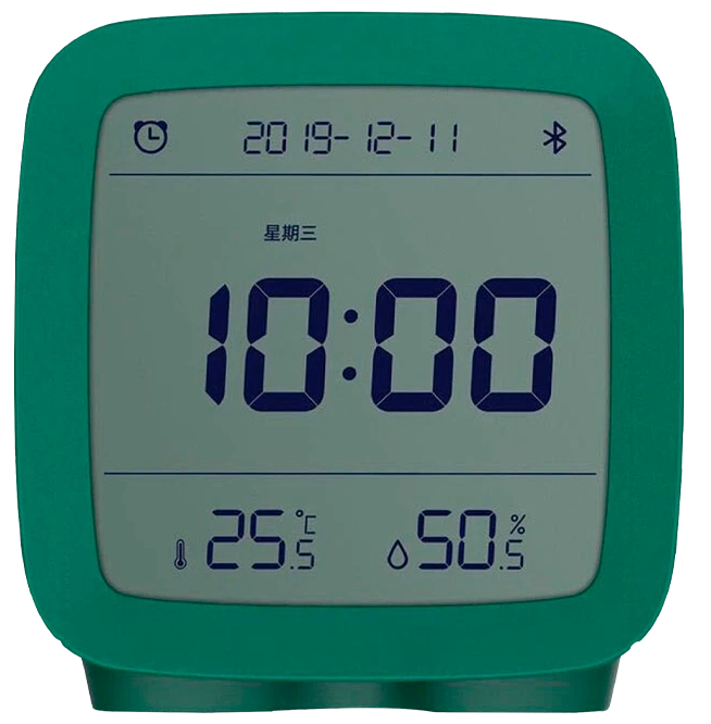 Умный будильник Qingping Bluetooth Alarm Clock зеленый CGD1