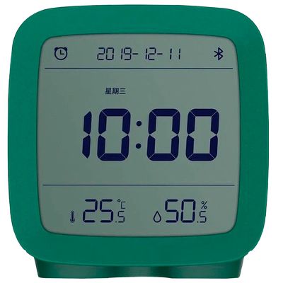 Умный будильник Qingping Bluetooth Alarm Clock зеленый CGD1