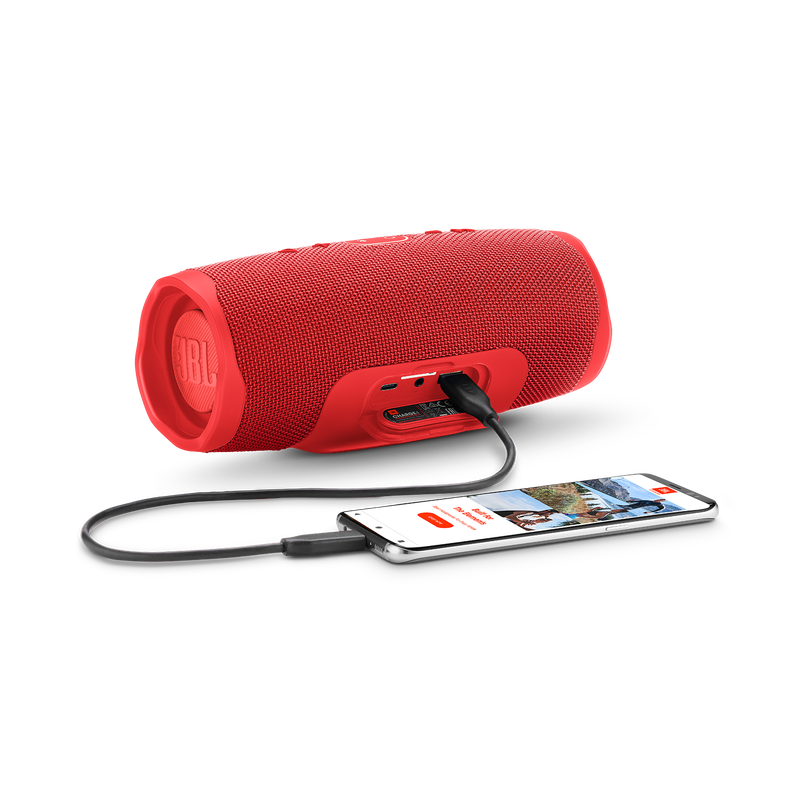 Портативная колонка JBL Charge 4 красный