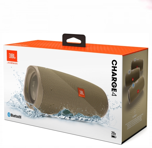 Портативная колонка JBL Charge 4 песочный