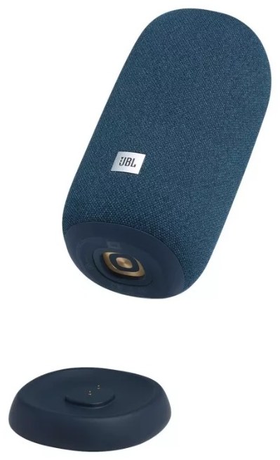 Умная колонка JBL Link Portable с Алисой синий