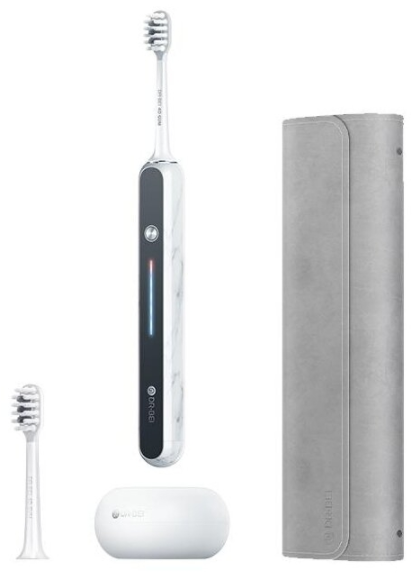 Электрическая зубная щетка DR.BEI Sonic Electric Toothbrush S7 мраморно-белый