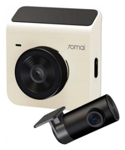 Автомобильный видеорегистратор 70mai Dash Cam A400 + Rear Cam Set бежевый