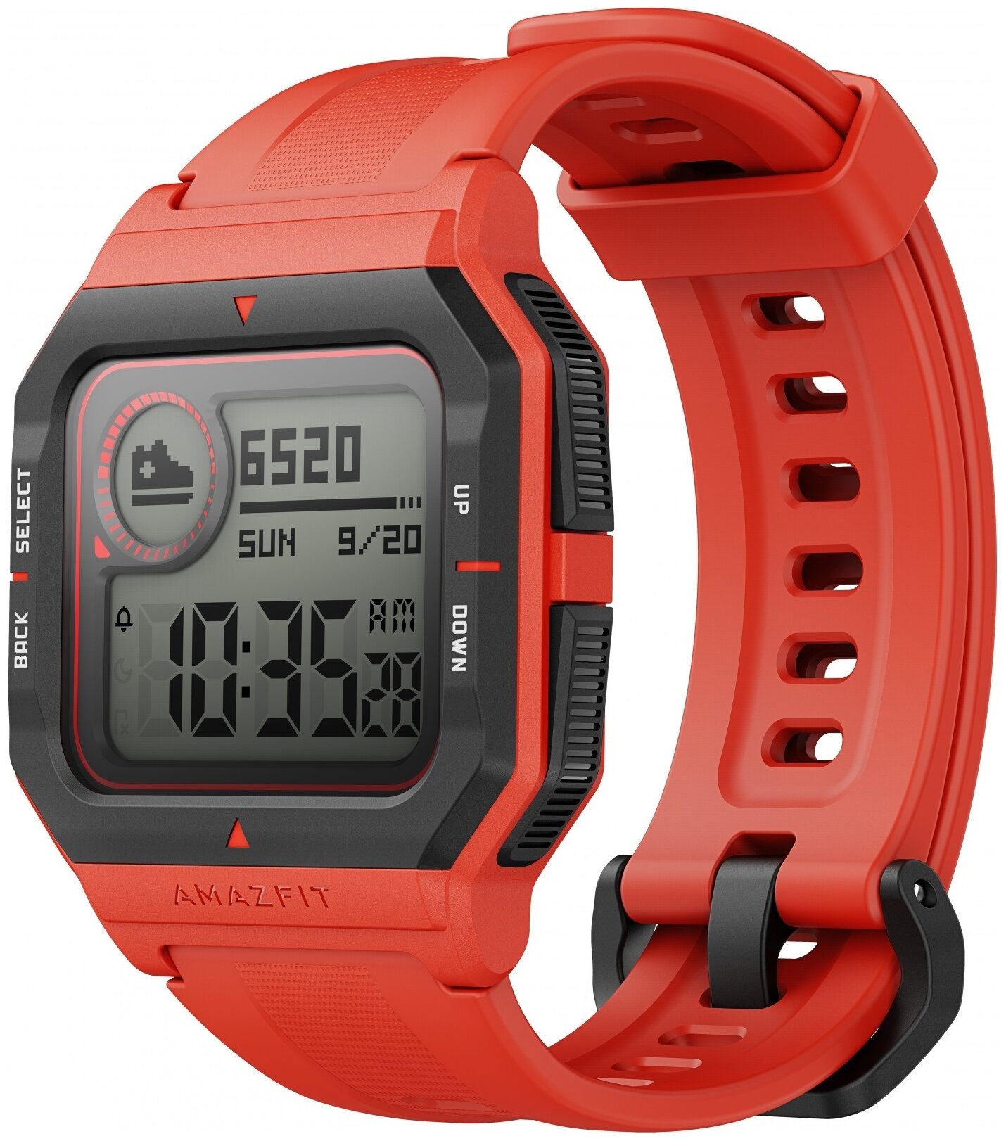 Смарт-часы Amazfit Neo оранжевый с оранжевым ремешком