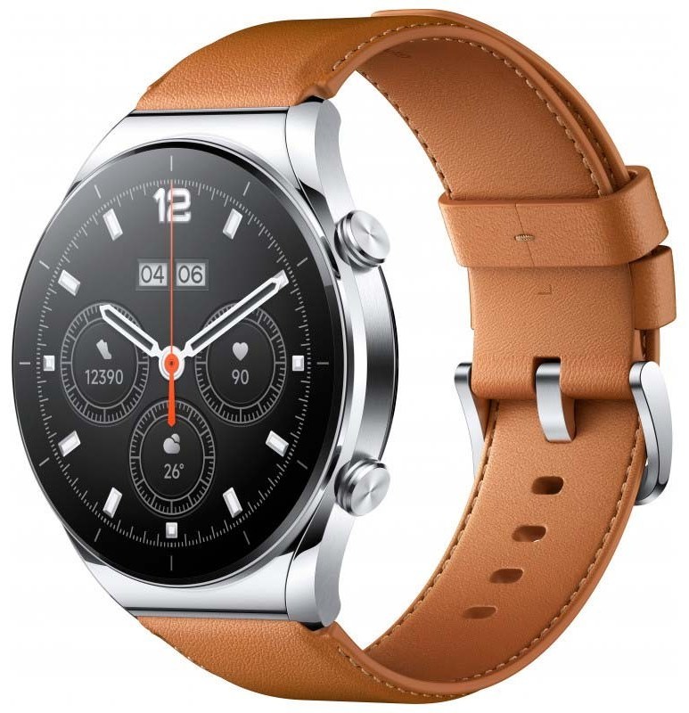 Ремешок для смарт часов Xiaomi Watch S1 Strap (Leather) коричневый BHR5591GL
