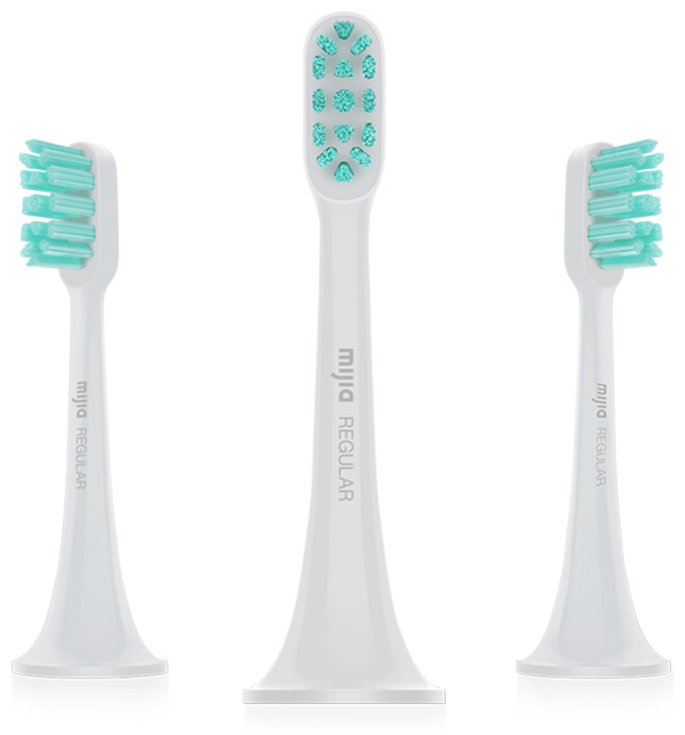 Сменные насадки Xiaomi Mi Electric Toothbrush Head 3шт средняя щетина NUN4010GL