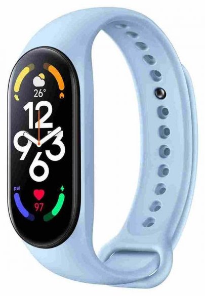 Ремешок для фитнес браслета Xiaomi Smart Band 7 Strap синий BHR6200GL