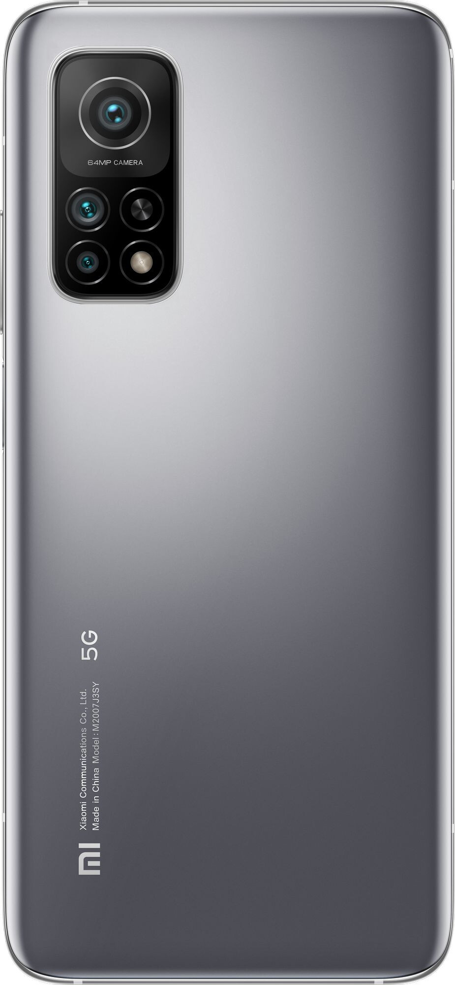 Смартфон Xiaomi Mi 10T 6/128 ГБ серебристый