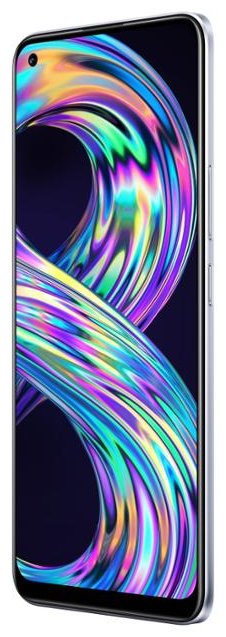 Смартфон realme 8 6/128 ГБ серебристый